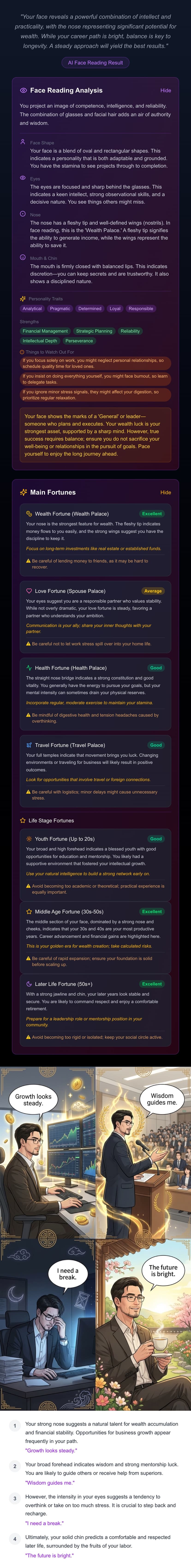 Jeremy's Fortune Reading Sample